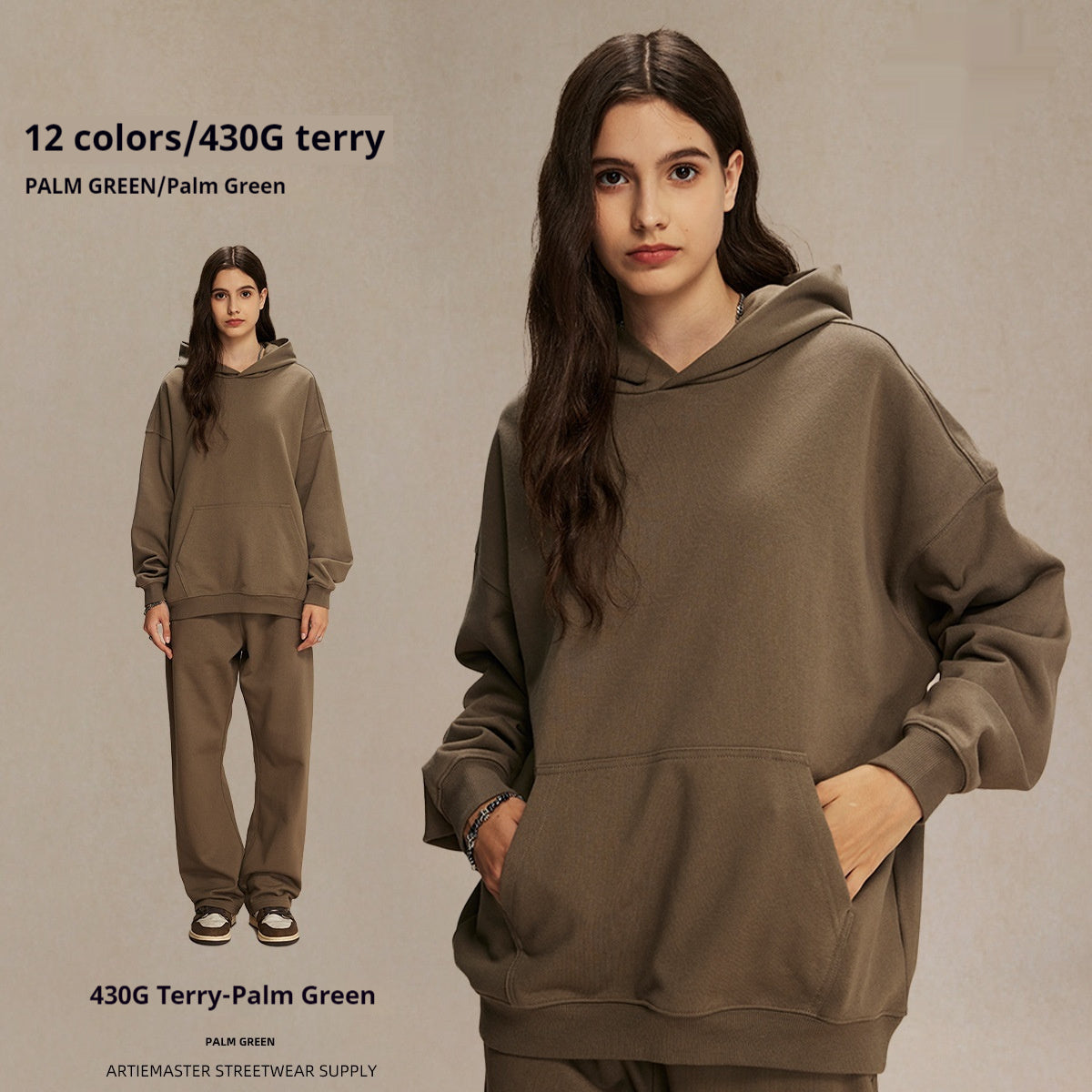Terry Sweater Men's And Women's Hoodies Ooho
