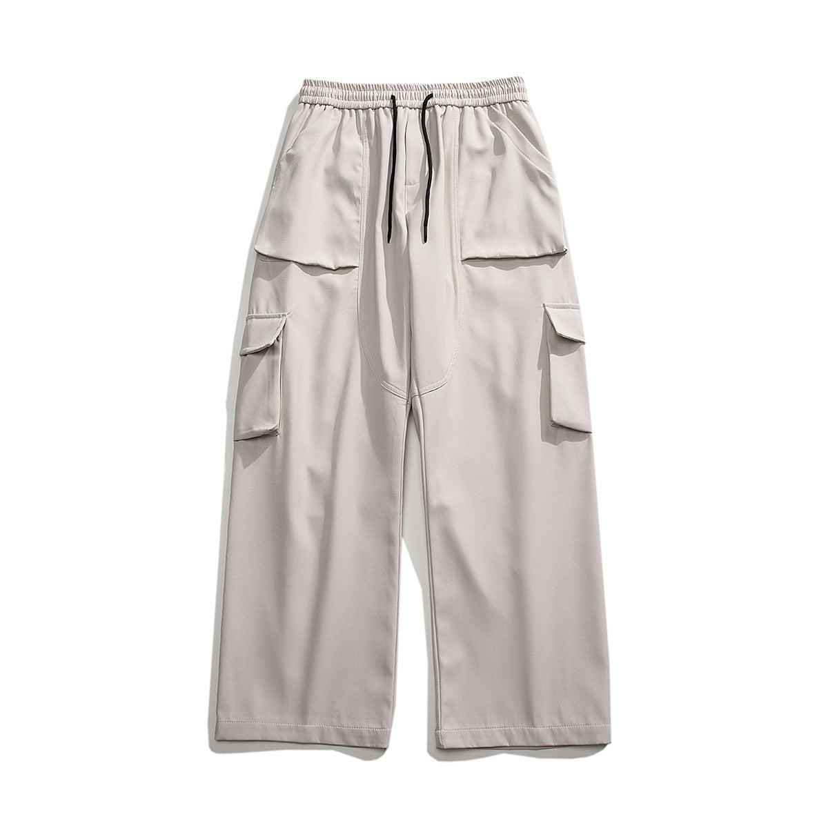 Loose Straight Track Pants Men Ooho