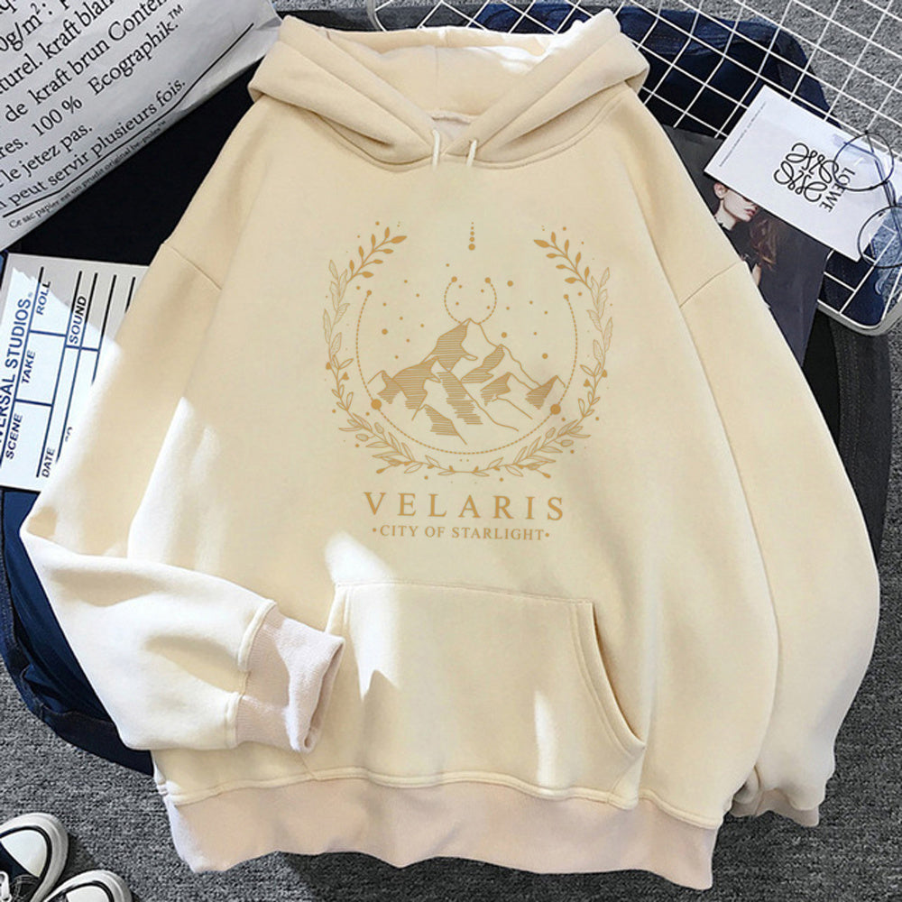 Acotar Hoodies Women Japanese Gothic Aesthetic Hood Female Ooho