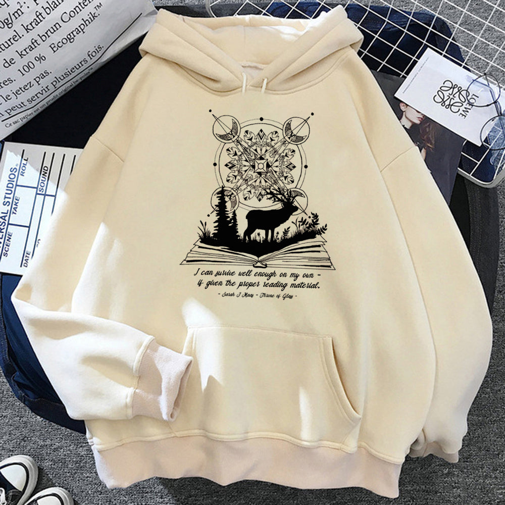 Acotar Hoodies Women Japanese Gothic Aesthetic Hood Female Ooho