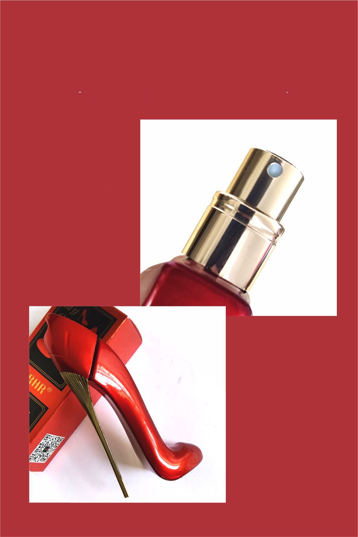 Red High Heels Perfume Misty Fragrance Ooho