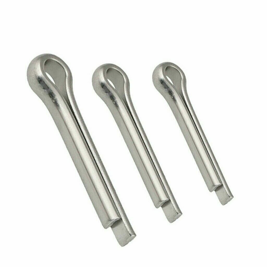 UK 150Pcs Split-Pins Split Cotter Pins Stainless Steel A2 Marine Grade 304