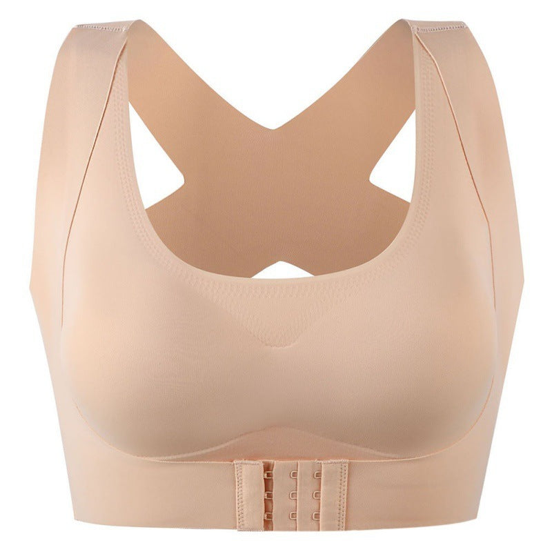 Posture Bras For Women Girl Posture Corrector Fitness Underwear Corset Back Bra Vest Push Up Shockproof Sports Bra Ooho