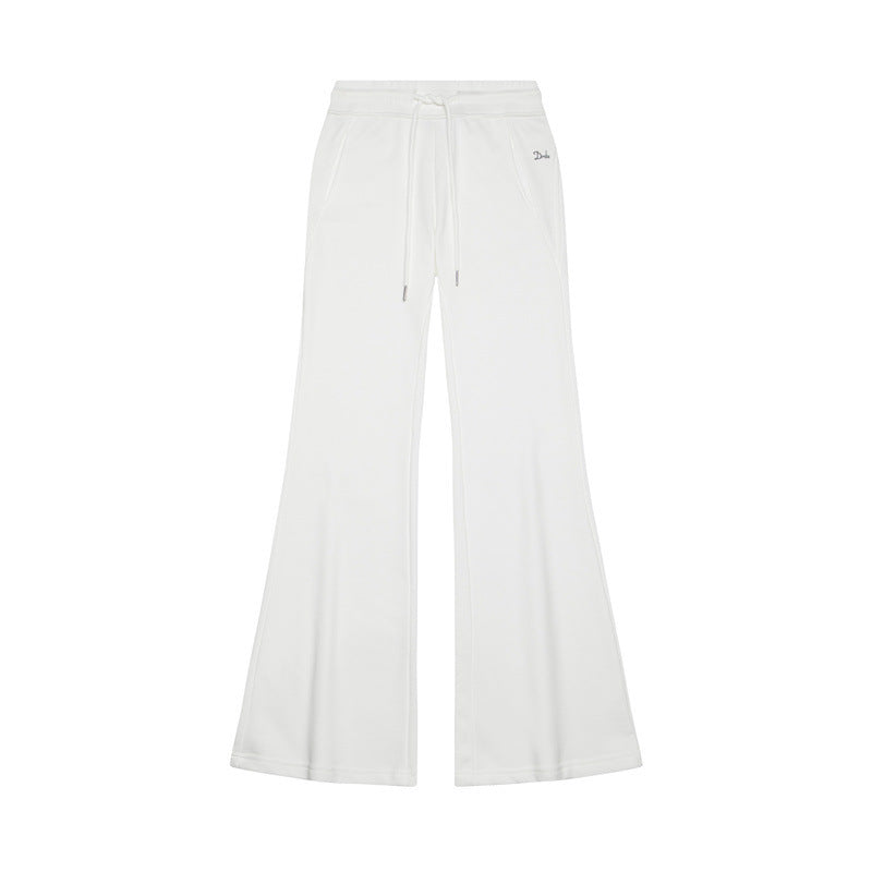 Niche Embroidered Skinny Sweatpants for Women | Low Waist Slim Fit Hot Girl Style Ooho