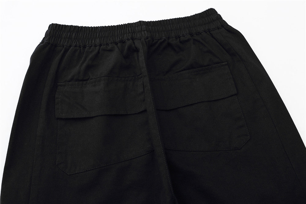 Solid Color Multi-pocket Cargo Pants Men Ooho