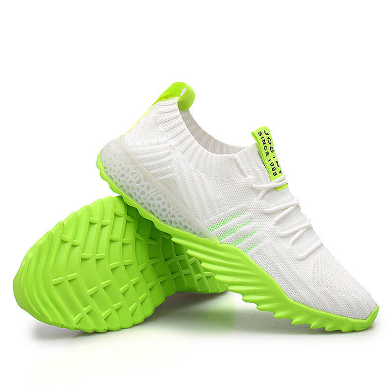 Women Platform Sock Sneakers Mesh Breathable Casual Shoes Ooho