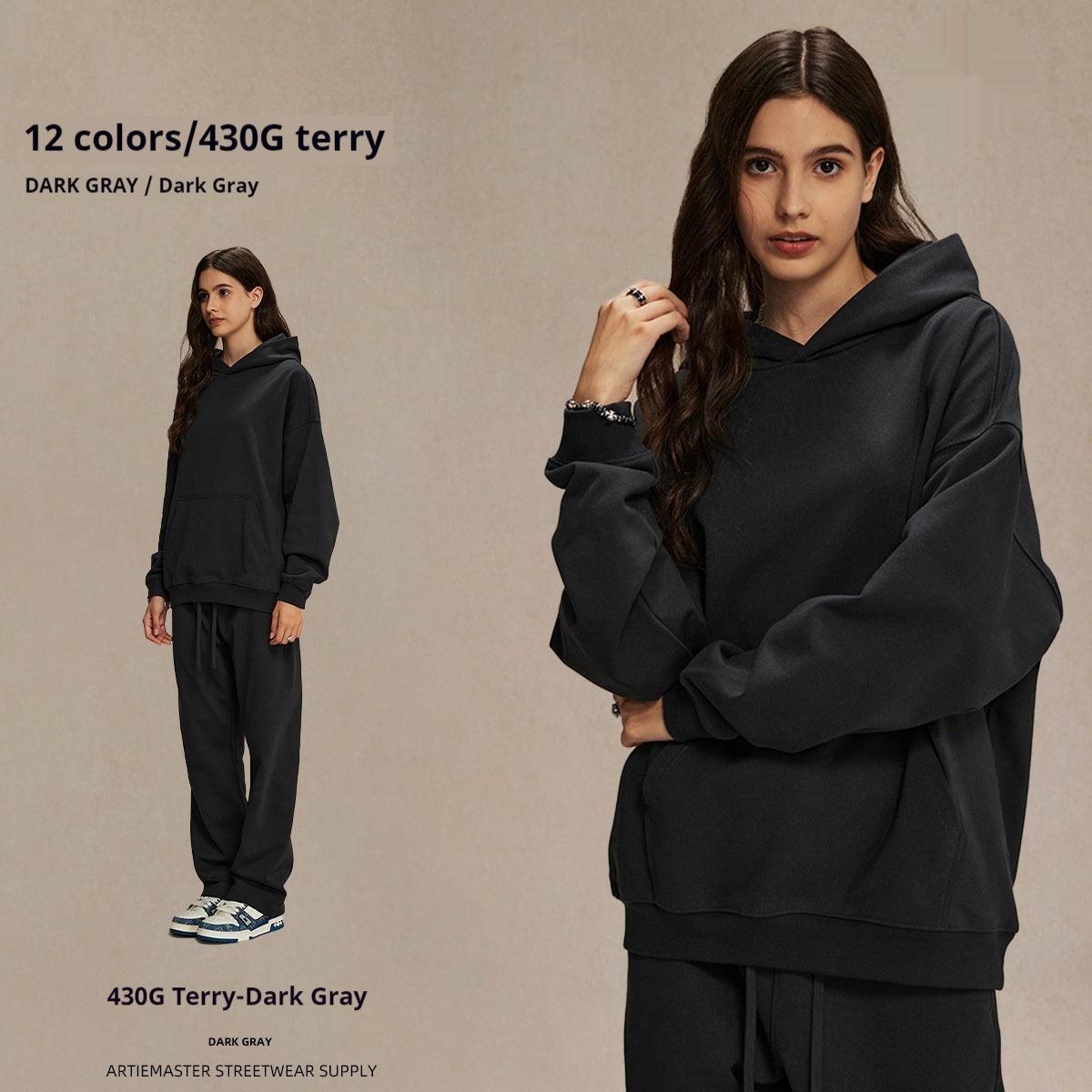 Terry Sweater Men's And Women's Hoodies Ooho