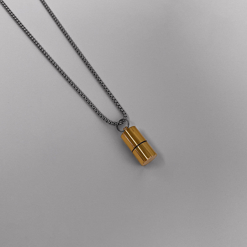 Creative Lighter Necklace Male Hip Hop Ooho