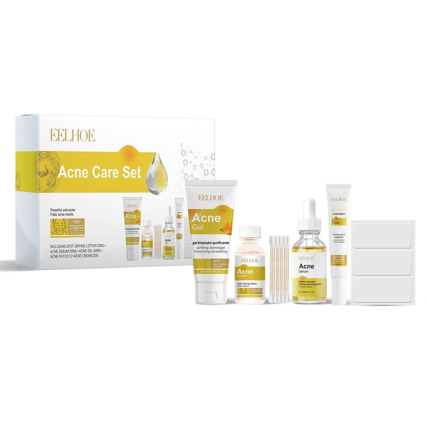 Acne Skin Skin Care Set Care Tender Ooho