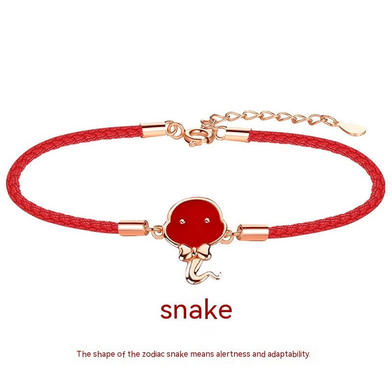 Zodiac Red Rope Bracelet For Women Ooho