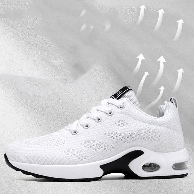 New Casual Air Cushion Running Breathable Soft Sole Sports Shoes For Women Ooho