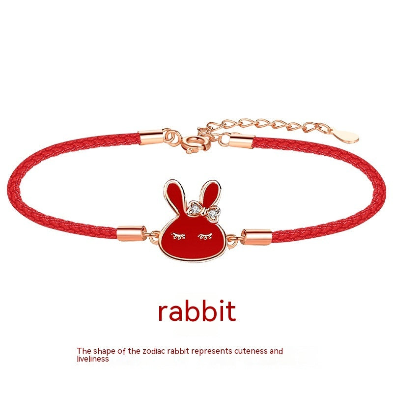 Zodiac Red Rope Bracelet For Women Ooho