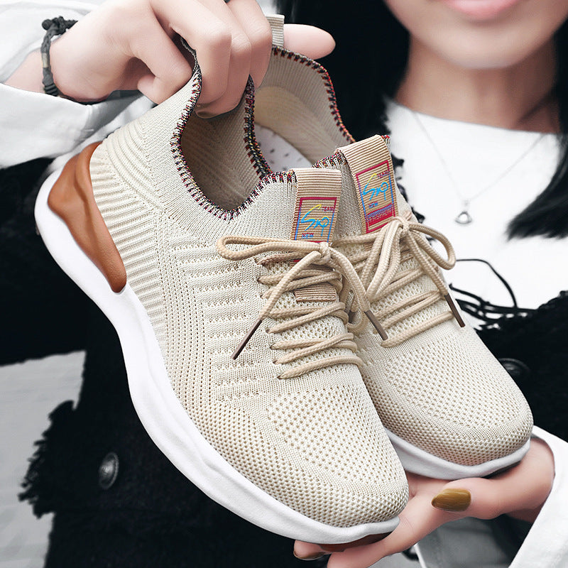 Sports Shoes For Casual Women Breathable Running Ooho