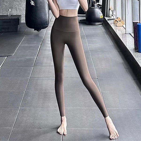 Fleece Thickened Winter Leggings for Women – High Waist Tummy Control Skinny Shark Pants, Warm Slimming Yoga Tights (-20°C to 5°C) Ooho