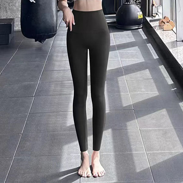 Fleece Thickened Winter Leggings for Women – High Waist Tummy Control Skinny Shark Pants, Warm Slimming Yoga Tights (-20°C to 5°C) Ooho
