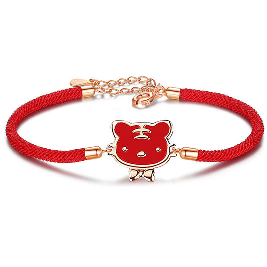 Zodiac Red Rope Bracelet For Women Ooho