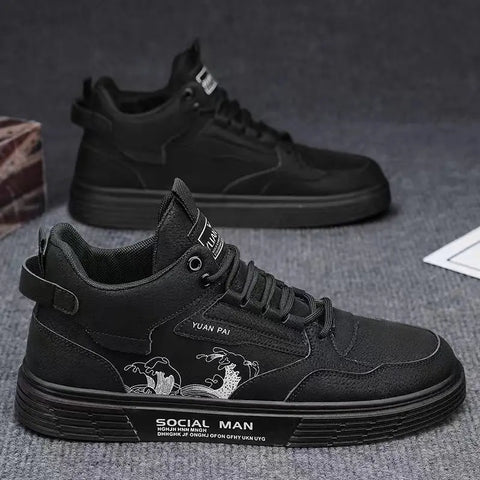 Men's Autumn Casual Sports Skate Shoes Ooho 