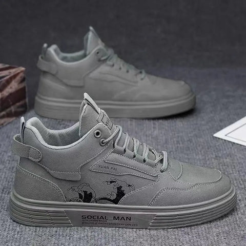 Men's Autumn Casual Sports Skate Shoes Ooho 