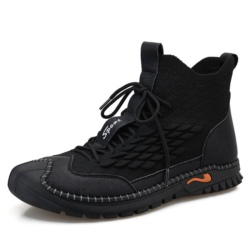 Sewing Tooling Shoes Outdoor Driving Hiking Shoes Men Ooho