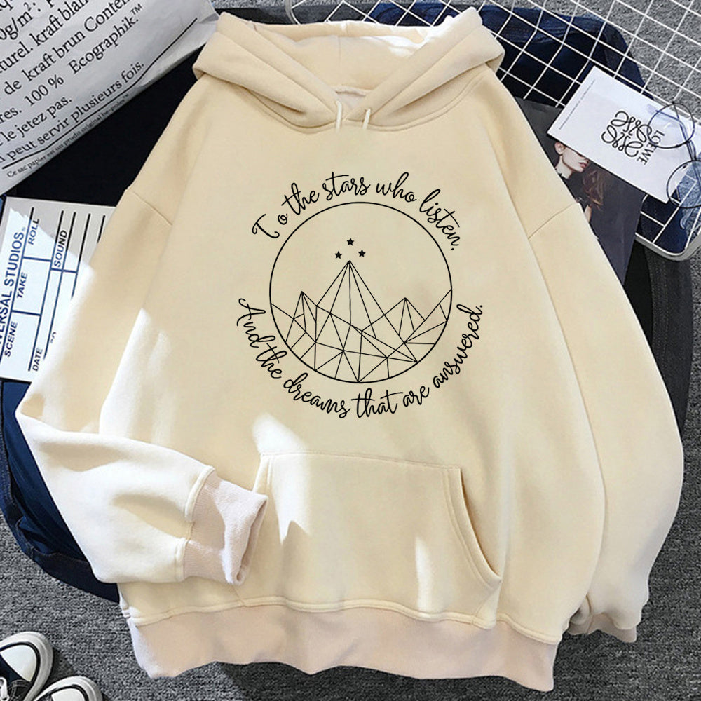 Acotar Hoodies Women Japanese Gothic Aesthetic Hood Female Ooho