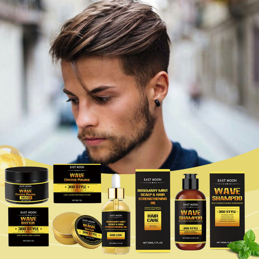 Men's Hair Care Shaping Wave Hair Oil Ooho