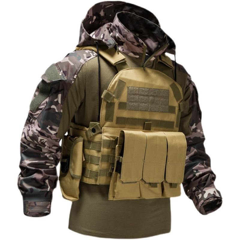 Men's Military Field Outdoor Camouflage Jacket Detachable Ooho