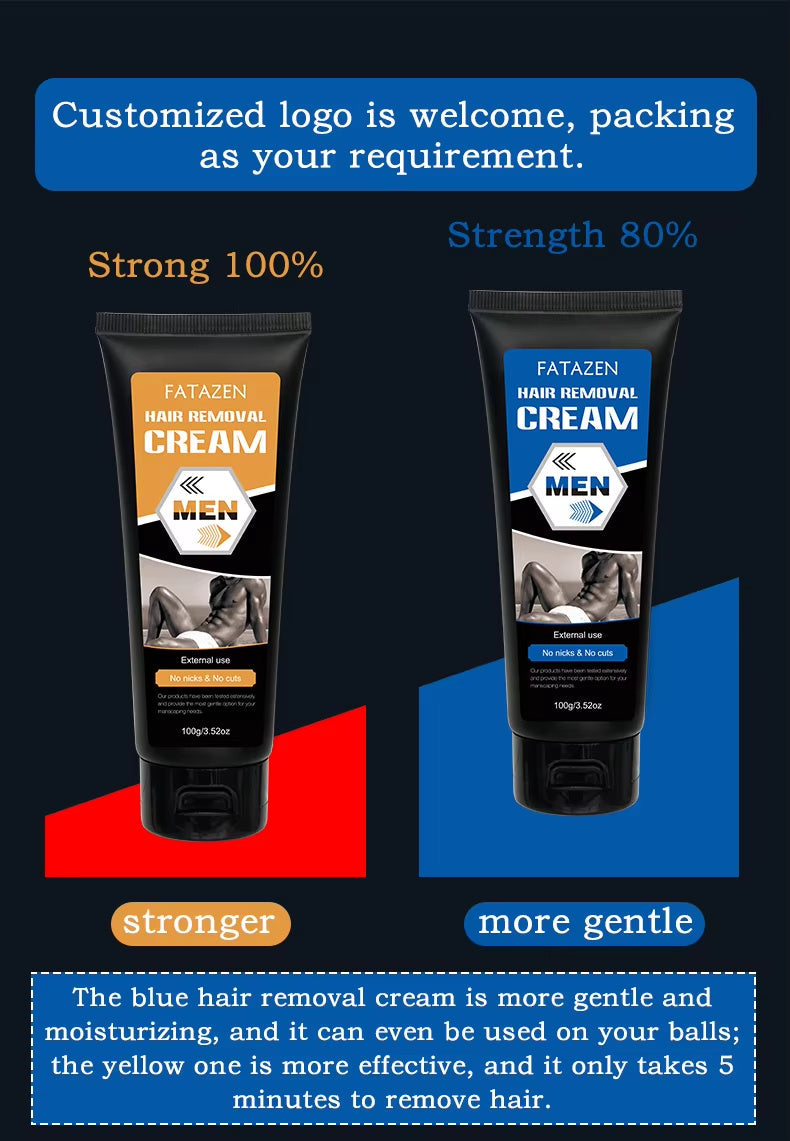Natural Hair Care Gentle Hair Removal Products For Men Quick Effective Hair Removal Cream Ooho
