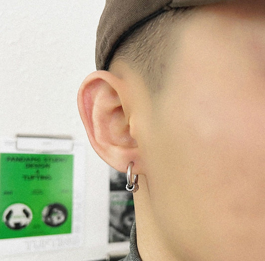 Earrings Male Large Earrings Bold Ooho