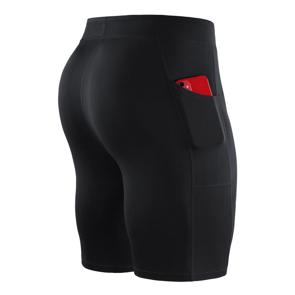 Men Outdoor Running Shorts Male Board GYM Exercise Fitness Leggings Ooho