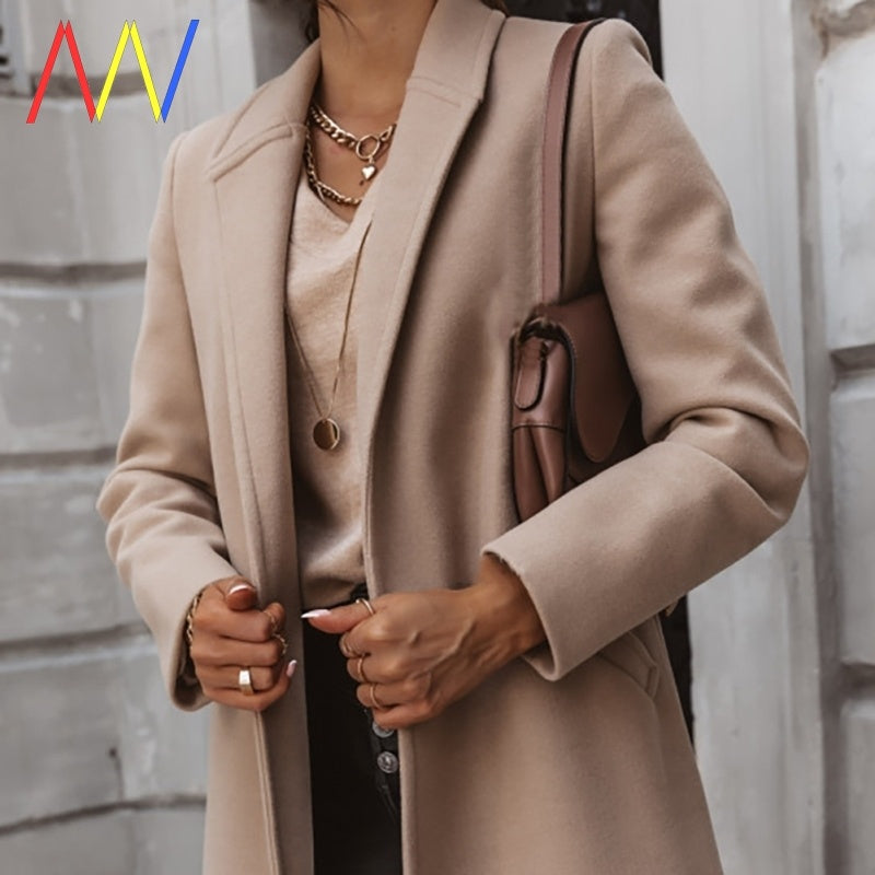 Oversized Korean Bomber Jacket for Women – Warm Winter Streetwear Coat Ooho