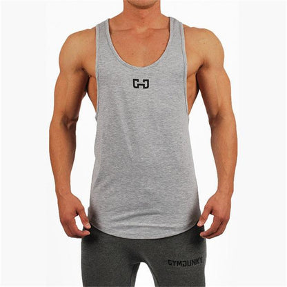 Men Bodybuilding Tank Ooho