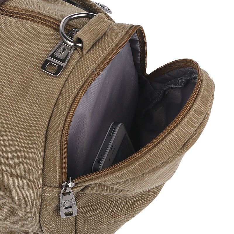 Fashion canvas men shoulder bag Ooho
