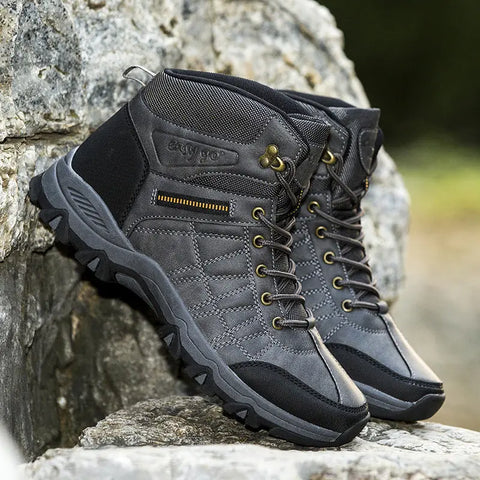 Large Men Shoes Outdoor Snow Boots High Top Ooho 