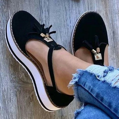 Tassel Flats Shoes Women Spring Summer Sandals Ooho