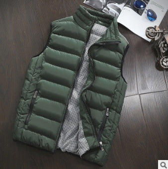 Men's vest fashion slim cotton vest men new men's cotton vest Ooho