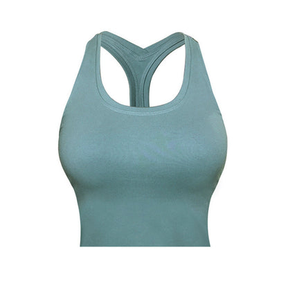 Sports Racerback Tank Top Short For Women Ooho