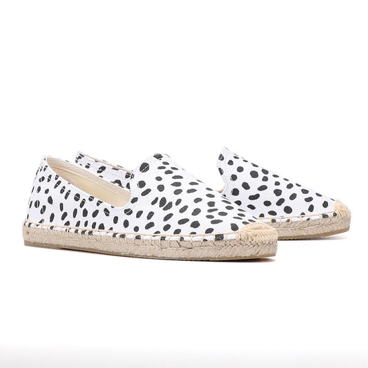 Canvas espadrilles flat shoes Ooho