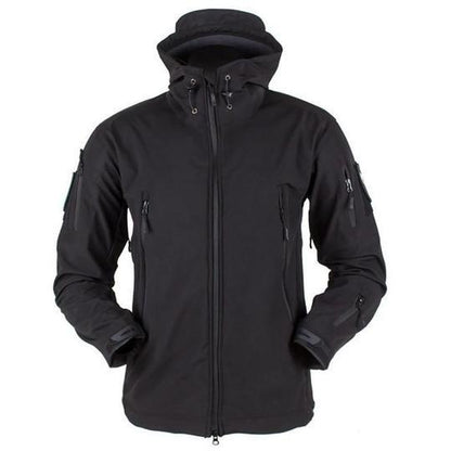 Soft Shell Jacket Men Windproof Hooded Jacket Ooho