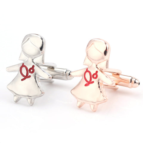 Two-Color Cufflinks New Fashion Fashionable Cufflinks Ooho