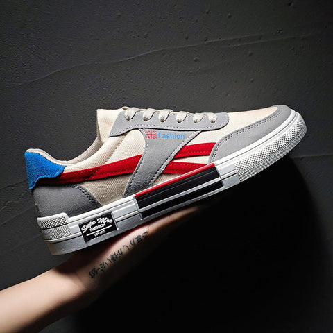 Four seasons canvas low-top sneakers Ooho