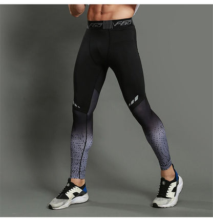 Running Compression Pants Tights Men Sports Leggings Fitness Sportswear Long Trousers Gym Training Pants Skinny Leggins Hombre Ooho