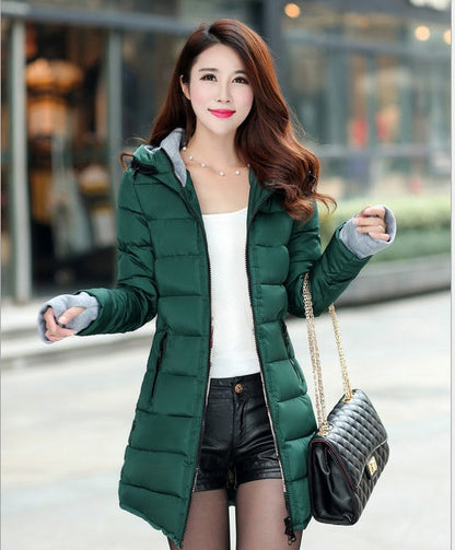 Women's Windproof Waterproof Winter Padded Parka – Long Warm Outdoor Jacket Ooho