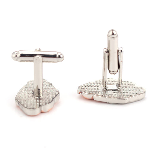 Two-Color Cufflinks New Fashion Fashionable Cufflinks