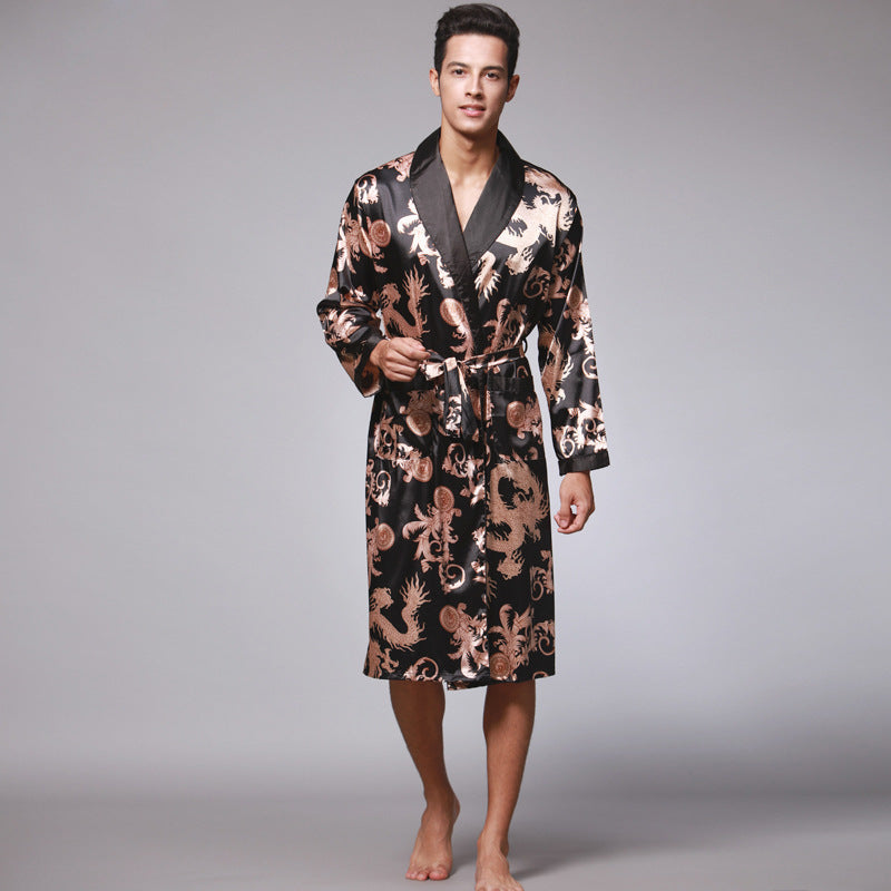 men silk robe Ooho