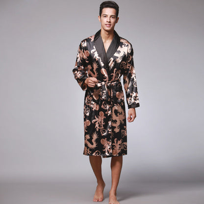 men silk robe Ooho