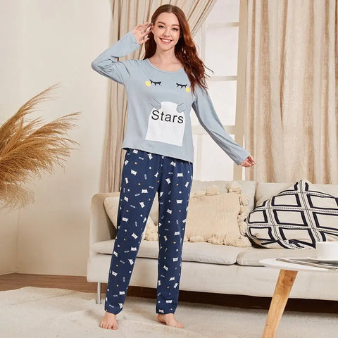 Womens Pajama Sets Women Casual Cute Sleepwear Ooho