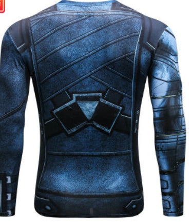 Buck Winter Soldier BJJ Rash Guard Ooho