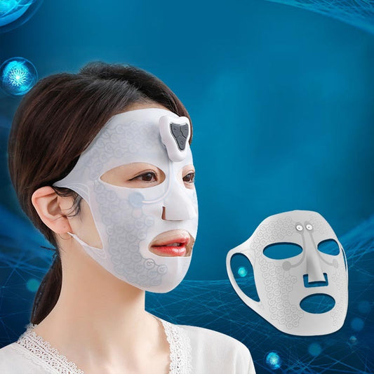 Electric Facial Massage Mask Face Massager Skin Tightening Moisturizes Anti-wrinkle Reduces Wrinkles Beauty Device Skincare Ooho