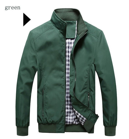 Casual Jacket Men Outerwear Sportswear Ooho