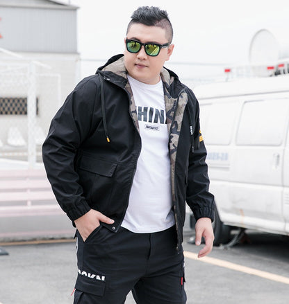 Bomber Jacket Men Clothing Fashion Parka Ooho